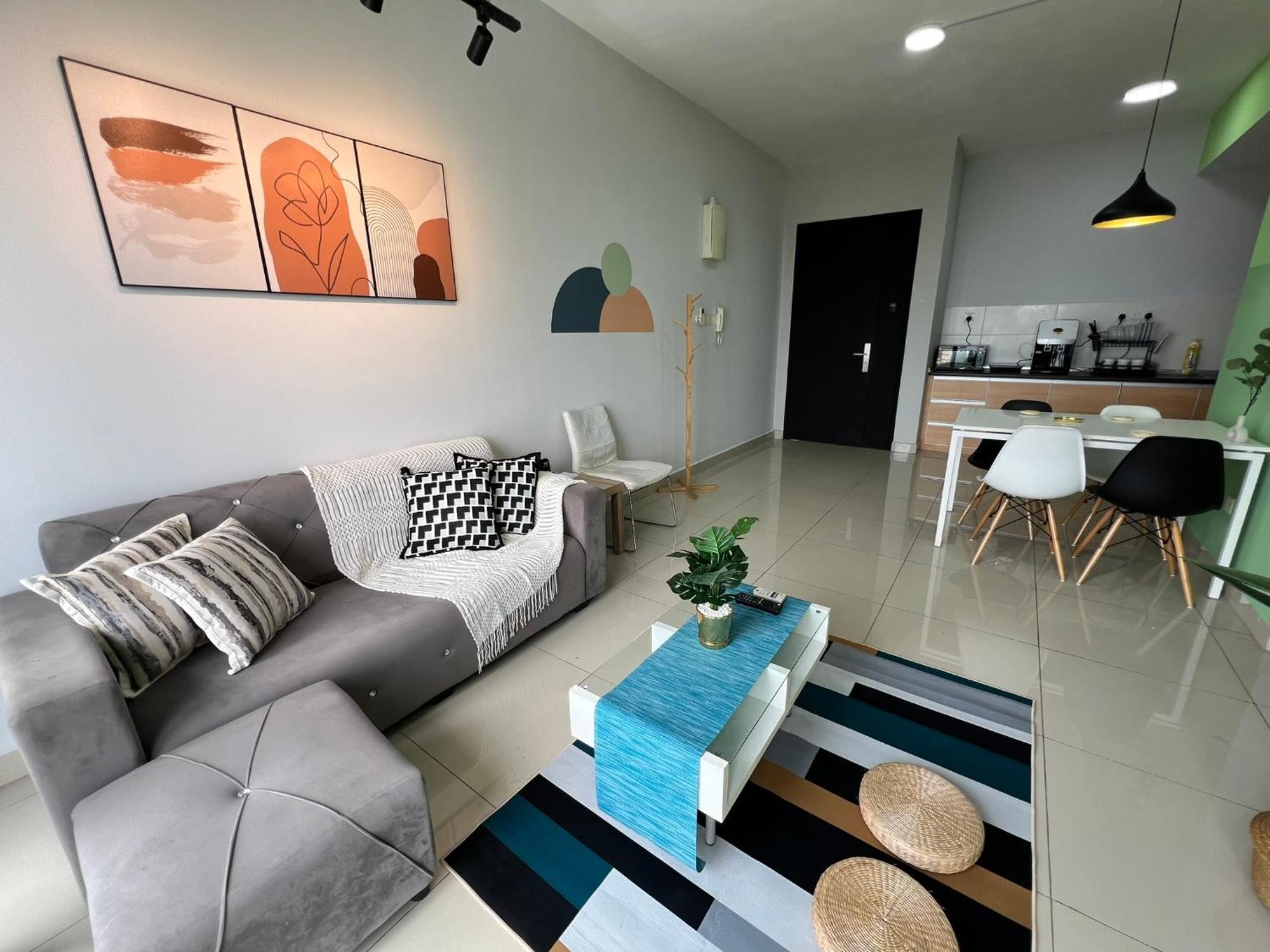 Pangsapuri Riverview 8pax 2br In Kbtown Wi-fi, A-1-7 Kota Bahru